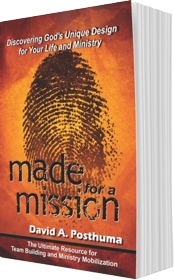 Made for a Mission book authored by David A Posthuma, published by CLC Publications. Equips church leaders for highly effective volunteer management.